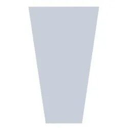 HOES TRANSPARANT 50X25X10CM 50ST