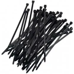 CABLE BAND 150X2.5MM BLACK 100PCS