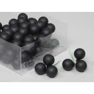 KERSTBOLLEN 30MM BLACK COMBI 72ST