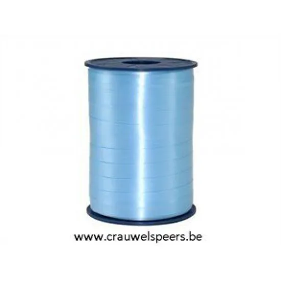 KRULLINT 10MM 250M LICHTBLAUW