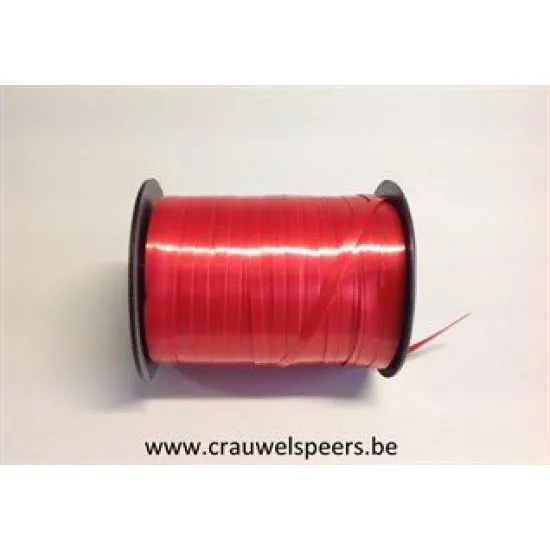 RUBAN BOLDUC 5MM 500M ROUGE