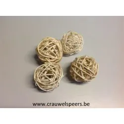 LATA BALL 20CM BLEACHED 1PC