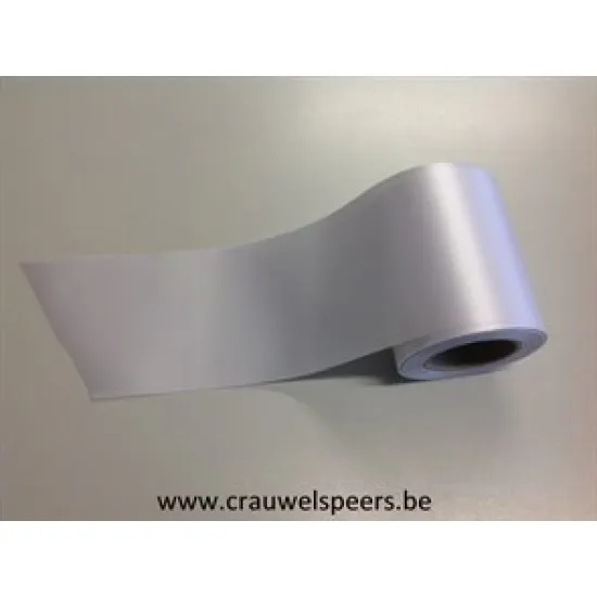 RUBAN SUPERSATIN BLANC 100MM 25M