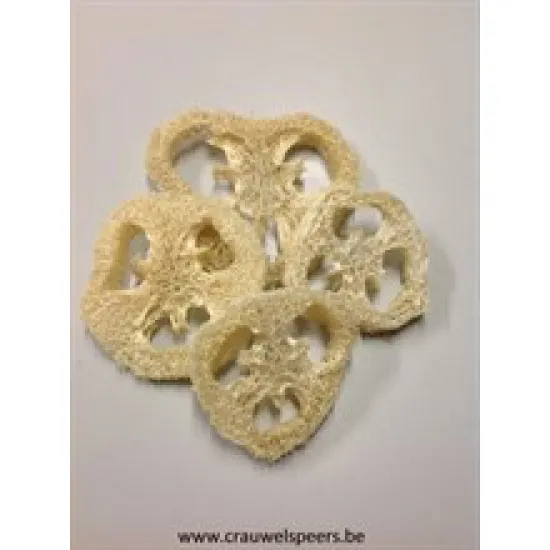 LOOFAH SLICES BLEACHED 20PCS