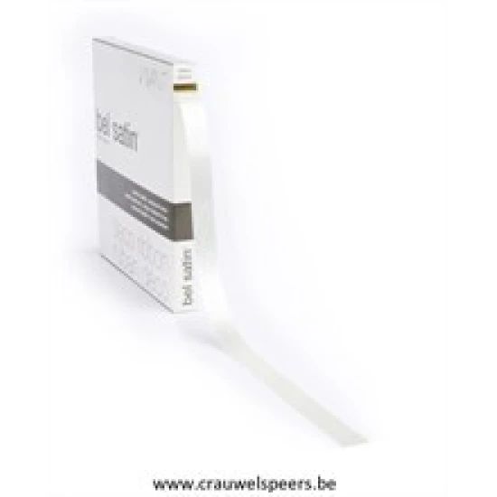 RUBAN BEL SATIN 100MX15MM CREME