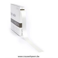 RUBAN BEL SATIN 100MX25MM CREME