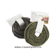 RUSTIC WIRE  GREEN 21M