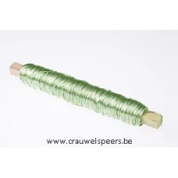 FIL DE FER  MENTHE SUR BATONNET EN BOIS 0.50MM 50M 100GR